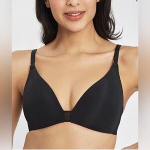 NWT Lively Flex No Wire Wireless Bra Jet Black S